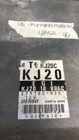 KJ20 18 881C Mazda Millenia ecm ecu computer 1998-1999
