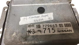 NEC008-668 Nissan Rogue 2014 ECM ECU computer