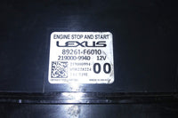 89261-F6010 dynamic start stop module 2022 Lexus N350
