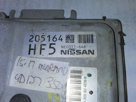 NEC011-646 Nissan Murano 2015-2017 ECM ECU computer