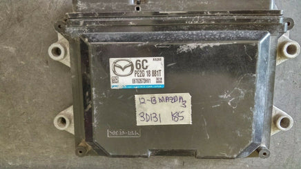 2012-2013 Mazda 3 ecm ecu computer PE2G 18 881T