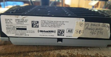 2018-2019 Honda Odyssey Amplifier control module computer 39886-THR-A01