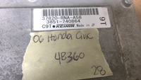 37820-RNA-A58 Honda Civic 2006-2008 ecm ecu computer