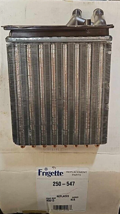 250-547 Heater core fits 1995-2005 Neon or PT Cruiser  **NEW**