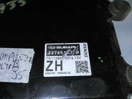 22765AL71B Subaru Impreza 2017-2018 ecm ecu computer