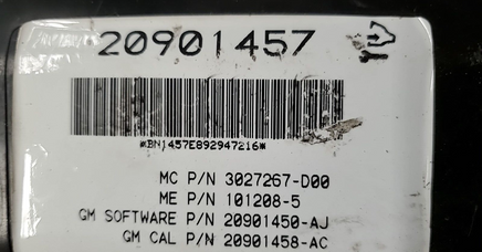 2010 Cadillac CTS wagon lift gate module 20901457