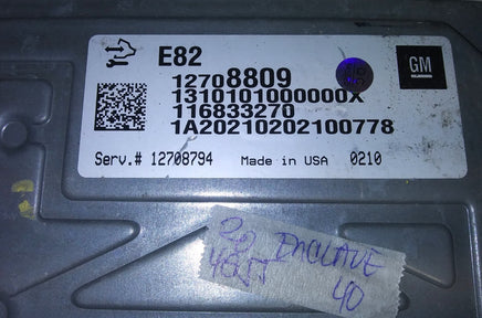 12708809 ecm ecu computer 2020 Buick Enclave **TESTED**