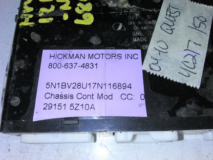 29151 5Z10A Nissan Quest 2004-2010 door lock control module