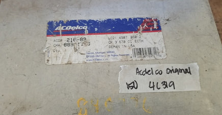 Acdelco original Equipment ecm ecu computer 216-89