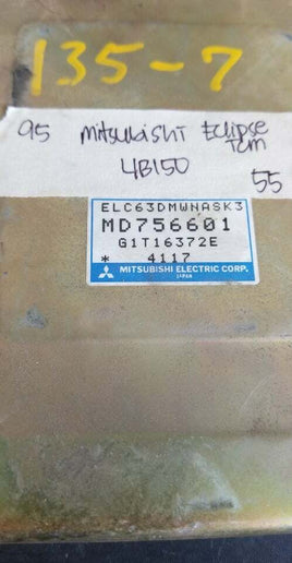 1995 Mitsubishi Eclipse ecm ecu computer MD756601