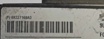 (P)68227168AD Video Control Module Dodge Chrysler Plymouth