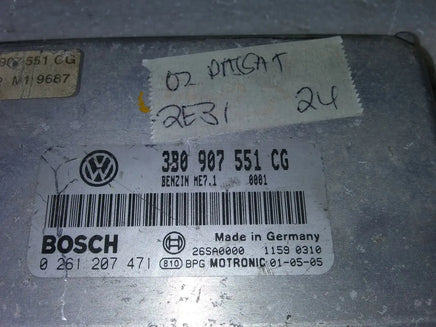 3B0 907 551 CG Volkswagen Passat 2002 ecm ecu computer