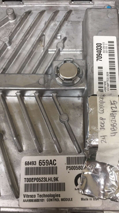 68493659AC Jeep Compass or Patriot 2024 ecm ecu computer