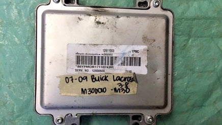 12611003 Buick Lacrosse 2007-2009 ecm ecu computer **tested**
