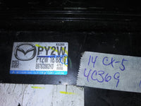 PY2W 18 881G ecm ecu computer 2014 Mazda CX-5 CX5