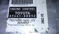 89661-08092 ecm ecu computer 2014 Nissan Sentra