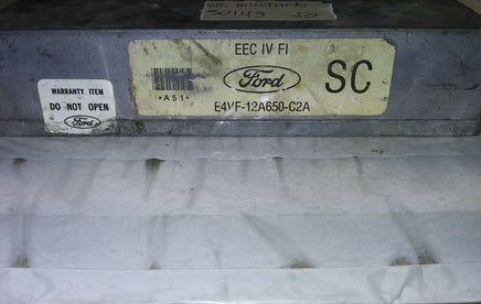1985 Ford Mustang ecm ecu computer E4VF-12A650-C2A