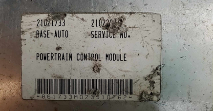 21021733 Saturn pcm ecu ecm computer