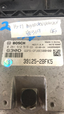 39125-2BFK5 ecu ecm computer 2015-2017 Hyundai Veloster