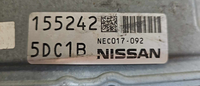 NEC017-092 Infiniti QX30 2017 ecm ecu computer