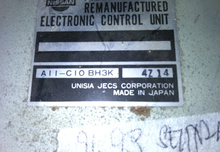 A11-C10 BH3K Nissan Sentra 1991-1993 ecm ecu computer