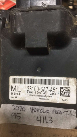 28100-6A7-A51  Honda Accord ecm ecu computer 2020