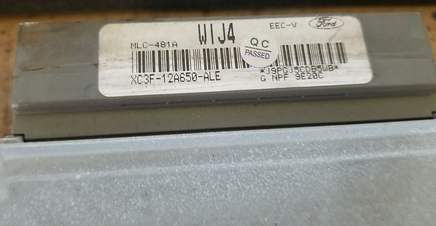 XC3F-12A650-ALE ecm ecu computer 1999 Ford Econoline van or F150 **tested**