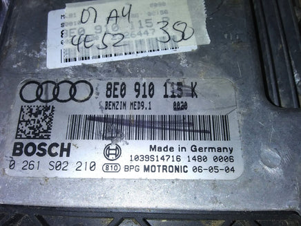 2007 Audi A4 ecm ecu computer 8E0 910 115 K