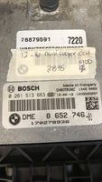 2012-2016 Mini Cooper ecm ecu computer 8 652 746 -01