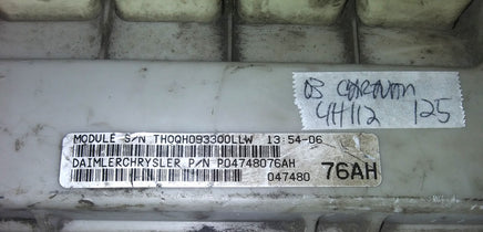 P04748076AH BCM Body Control Module 2003 Dodge Caravan