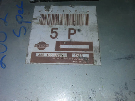2002 Nissan Sentra ecm ecu computer A56-X65 BZ8