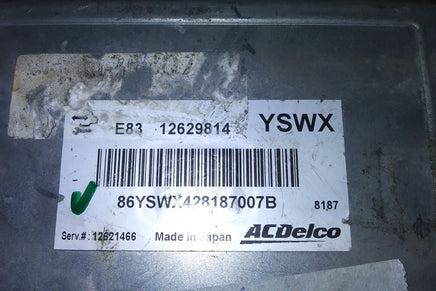 12629814 ecm ecu computer 2009 Chevrolet Aveo