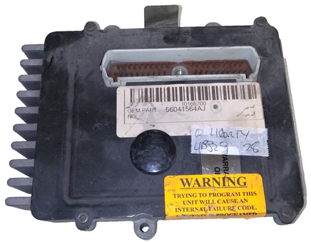56041564AJ TCM transmission computer 2002 Jeep Liberty