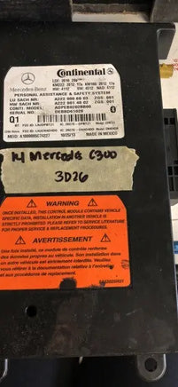 2014 Mercedes C300 or E350 communication module A222 900 60 03