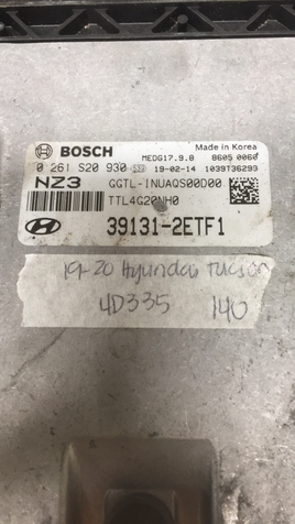 39131-2ETF1 Hyundai Tucson 2019-2020 ecm ecu computer