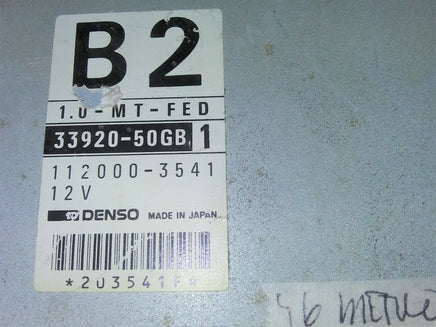 1996 Geo Metro ecm ecu computer 33920-50GB1