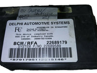 22689179 Chevrolet Cavalier or Pontiac Sunfire 2002  bcm body control module