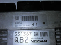 NEC012-099 Nissan Titan 2017 ecm ecu computer