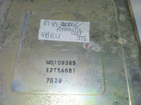 MD109385 Dodge or Plymouth Colt 1987-1989 ecm ecu computer