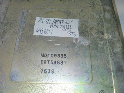 MD109385 Dodge or Plymouth Colt 1987-1989 ecm ecu computer