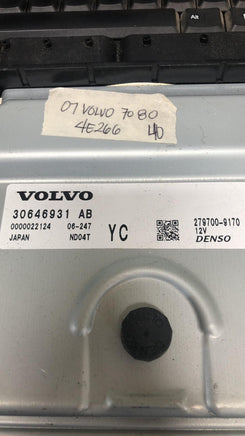30646931 AB Volvo S60 V70 S80 XC90 ecm ecu 2007 computer