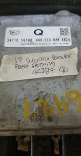 34710 SG100 ecm Power steering control module computer 2017 Subaru Forester