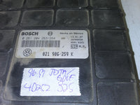 021 906 259 K ecm ecu computer 1996-1997 VW Jetta or Golf