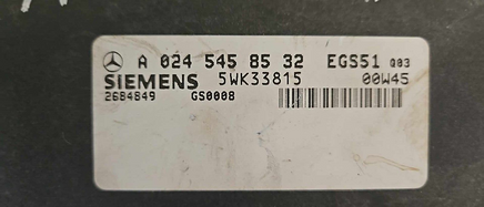 A 024 545 85 32 Mercedes E320 2000 TCM Transmission Computer