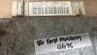 E6ZF-12A650-DA ecm ecu computer 1986 Ford Mustang