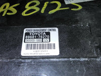 2016 Lexus CT200H ecm ecu computer 89681-76270