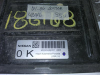 2004-2006 Nissan Sentra ecu ecm computer MEC63-280