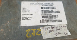 2007 Caravan Radio Audio computer module 28135388