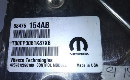 68475154AB ecm ecu computer 2021 Dodge Ram Promaster 1500 2500 or 3500
