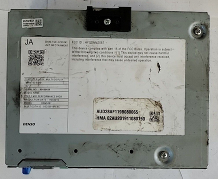 2019-2021 Honda Pilot Infotainment Receiver Module 39540-TG8 -AF20-M1